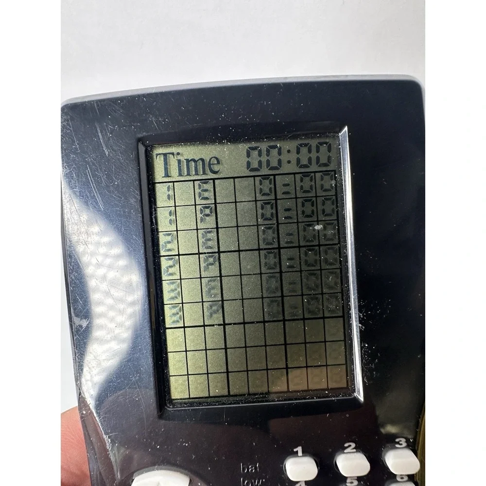 Excite Sudoku Electronic Handheld Game Technosource Black Puzzle 2005 2046